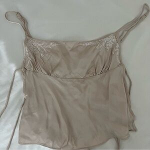 Rumored Satin Cami Slip Top